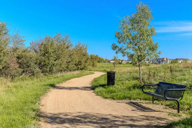 Donna L. Birkmaier Park is located in the Briarwood neighborhood of Saskatoon.