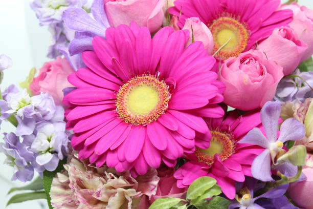 istock Bouquets such as a gerbera or the rose. 1222334109