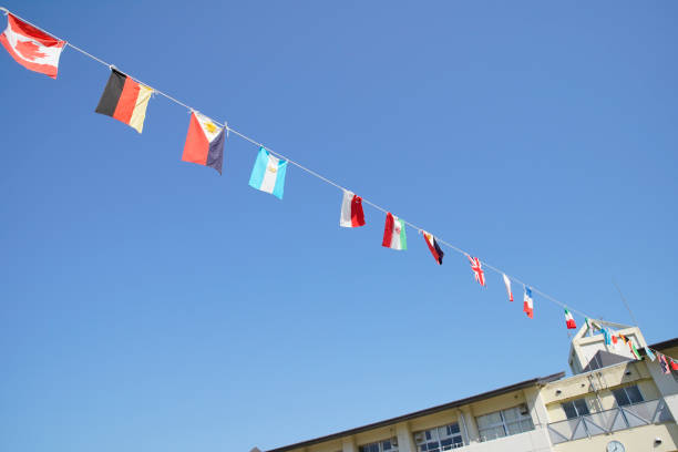 istock elementary school sports day in Japan 1222339467