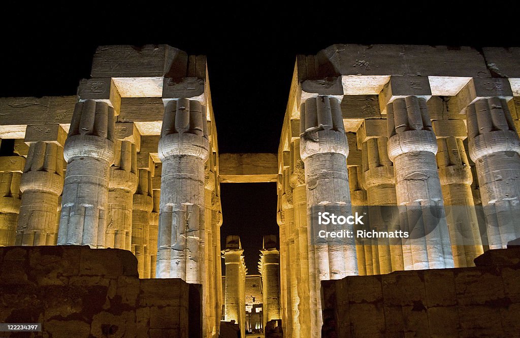 Egipt, Świątynia Luksorska - Zbiór zdjęć royalty-free (Egipt)