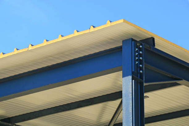 istock Detail of beams assembly 1222348165
