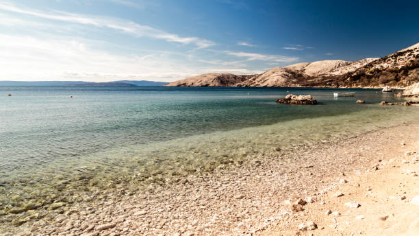 istock Stara Baska bay in krk 1222348174