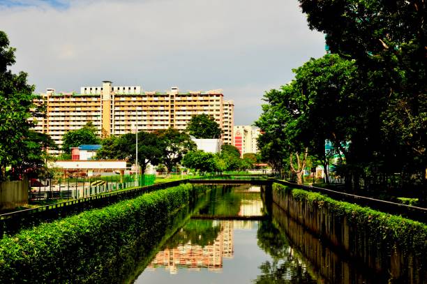 istock Singapore Housing Estate 1222353055