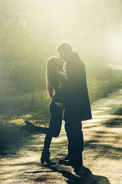 istock young couple kissing 1222357422