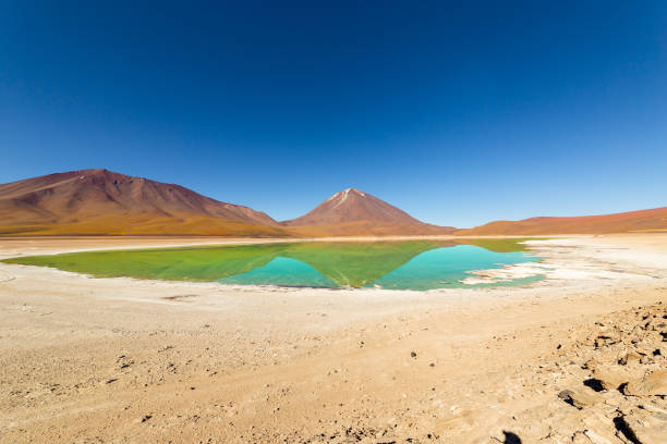 istock Green Lagoon, Laguna Verde, in Bolivia 1222357454