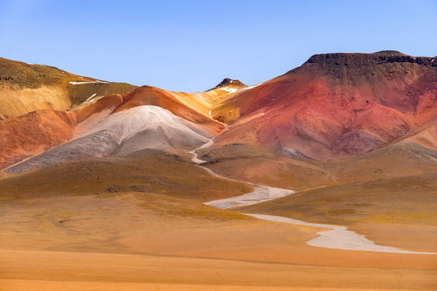 istock Panoramic view of  Siloli Desert, in Bolivia 1222357498