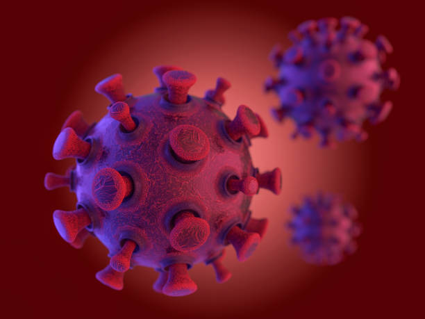 istock Covid-19. Pathogen respiratory coronavirus 2019-ncov flu. Pandemic. 3D 1222361117