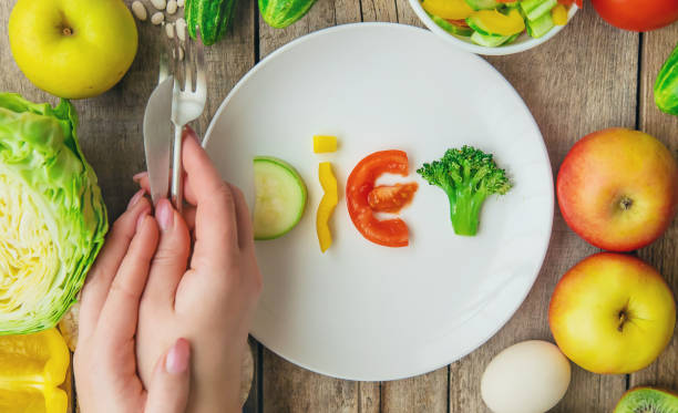 istock The concept of proper nutrition. Diet. Selective focus. 1222363555