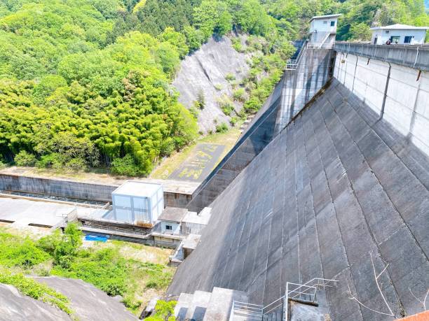 istock Concrete Dam    Imabari, Japan 1222367196