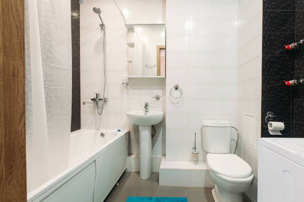 istock simple dressing room in a public place with a cheap interior and poor lighting 1222370122