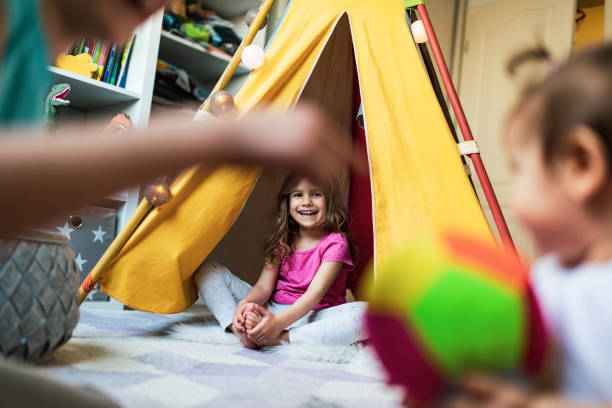 istock Storytelling in children's room 1222372938