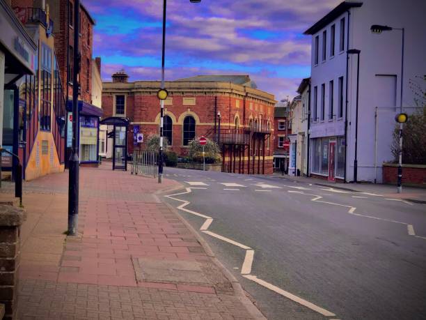 istock Market Town in Lockdown 1222375238