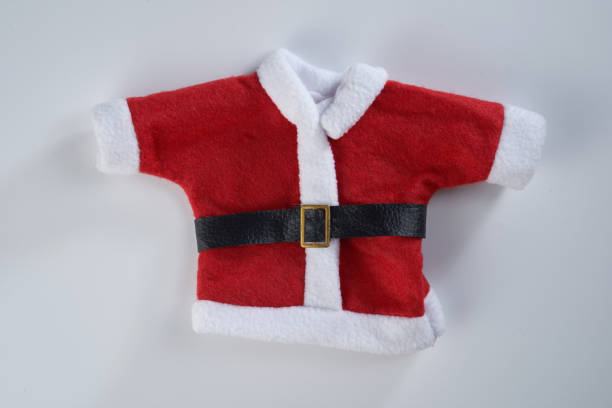 istock santa custume for wine bottle 1222381217