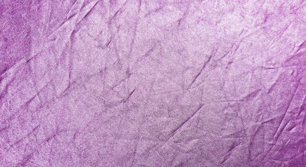 istock Wrinkled bright pink silver fabric. Texture background for design. 1222388044