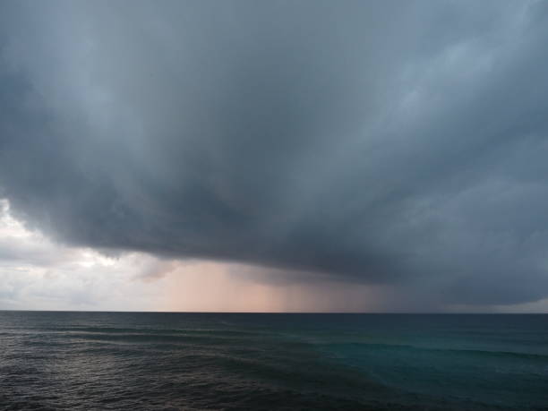 istock Stormy Sunrise Sky and Sea 1222391007