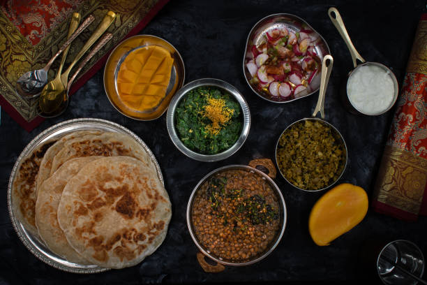 istock Indian vegetarian food 1222394267
