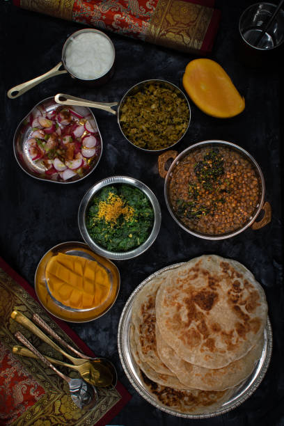 istock Indian vegetarian food 1222394369