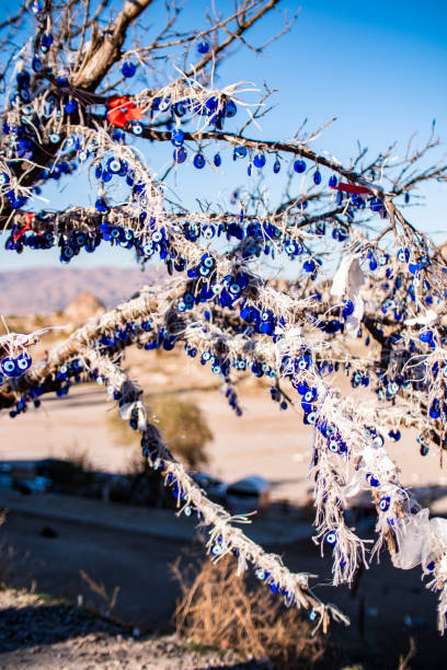 istock A tree full of Turkish eye's hanging on, in Cappadocia 1222399445