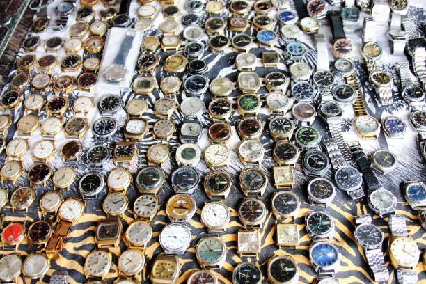 istock Flea market in Moscow, Russia 1222411265