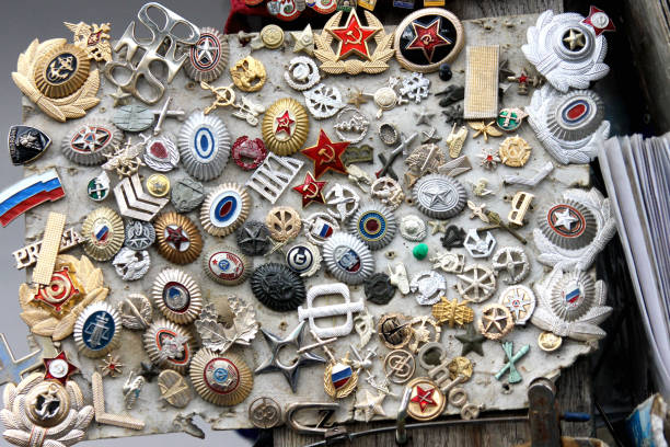 istock Flea market in Moscow, Russia 1222412321