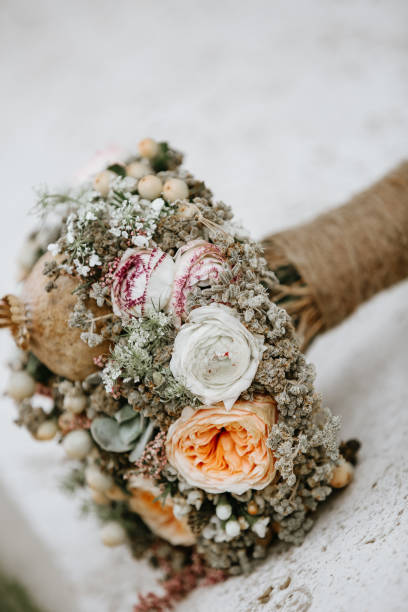 istock Rustic wedding flower stock photo 1222412557
