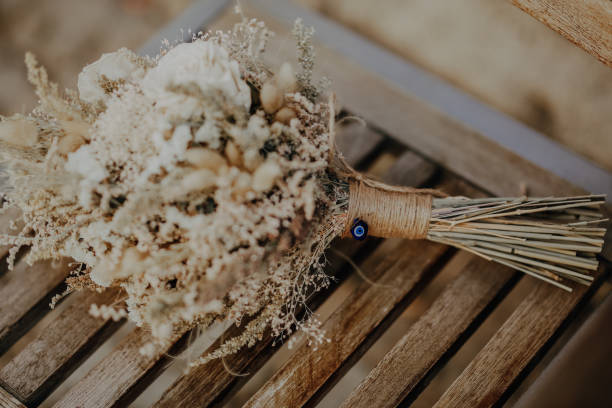 istock Rustic wedding flower stock photo 1222415508