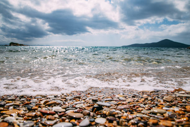istock Dramatic Sky and Seascape at Bodrum Turkey 1222416782