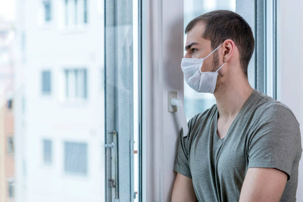 istock Quarantine due to COVID-19, don't leave the house 1222416948