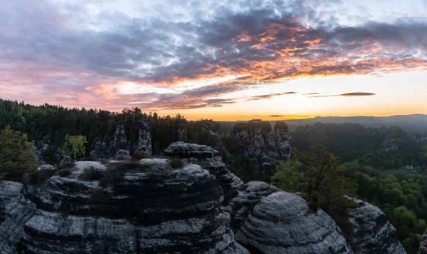 istock Bastei, Saxon switzerland, saxony, germany 1222430387
