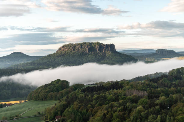 istock morning vibes in Saxon switzerland, saxony, germany 1222430914