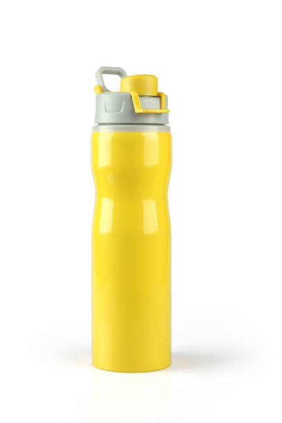 Water bottle - Thermos on a white background. With clipping path