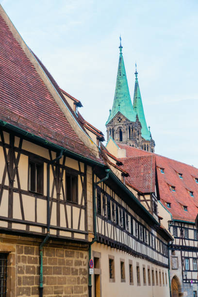 istock cityscape with cathedral in Bamberg, Bavaria, Germany 1222438121