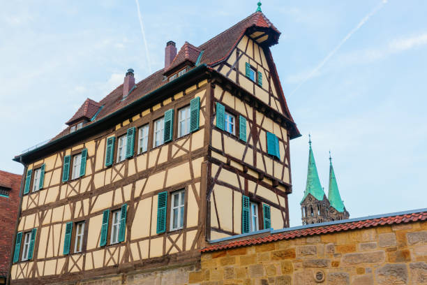 istock cityscape with cathedral in Bamberg, Bavaria, Germany 1222438129