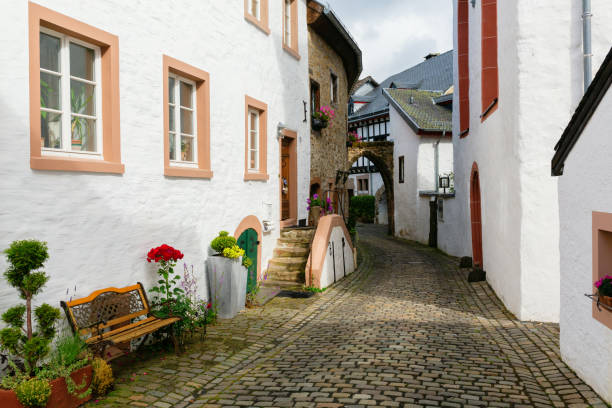 istock alley in Kronenburg, Eifel, Germany 1222438188