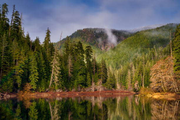 istock Clear Mountain Lake After Light Snow 1222440059