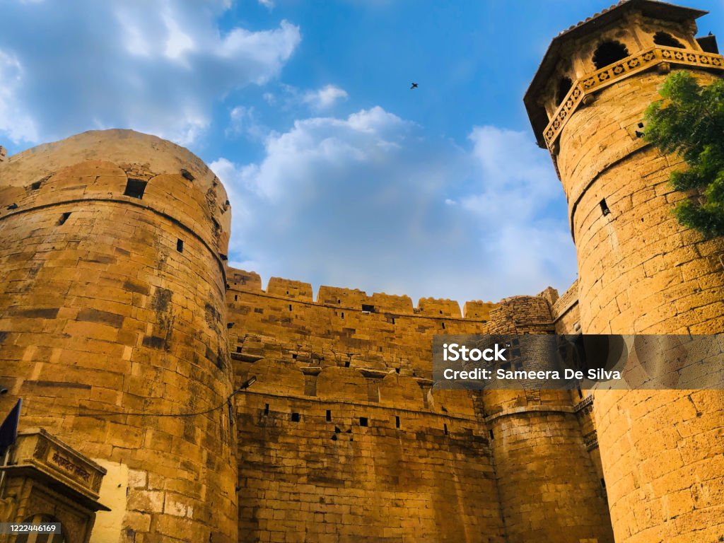 Forte Jaisalmer - Foto stock royalty-free di Ambientazione esterna