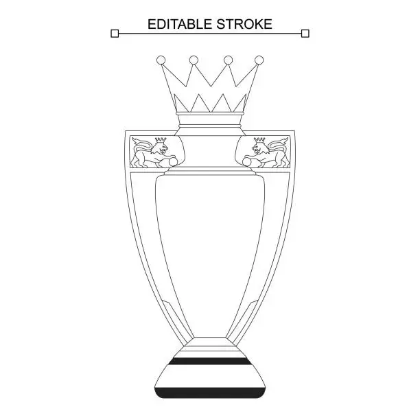 Throphy Line Free english premier league 6 Vector Images & Graphics | FreeImages