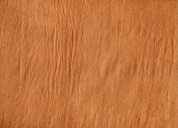 una rica textura de tela de corteza marrón muy detallada similar a hessian - conctete masonary unit fotografías e imágenes de stock