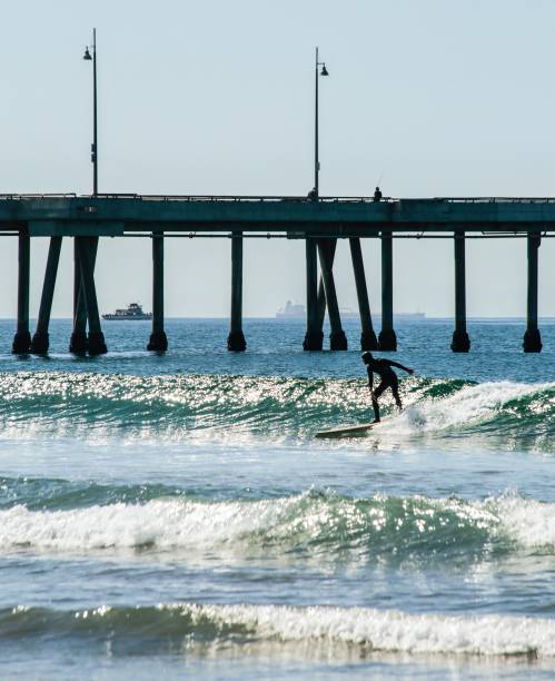 istock Surfing in Southern California 1222475885