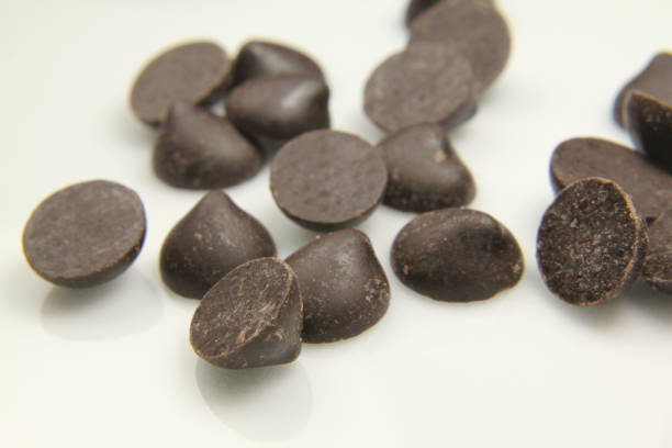 istock close-up chocolate chips and coffee macro photo 1222484582