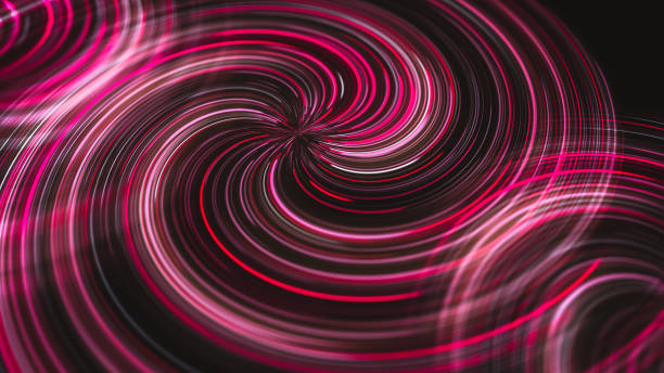 istock futuristic abstract glowing background twisted neon light curves 1222484661