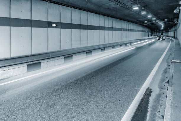 istock City road in the tunnel. 1222486439