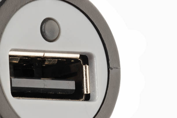 istock macro photography of a car lighter charger with usb socket 1222487091