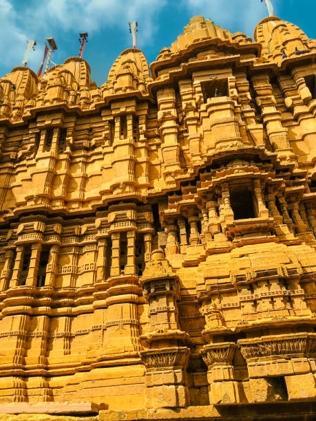 Temple Inside the Jaisalmer Fort A Hindu temple inside the Jaisalmer fort getty image stock pictures, royalty-free photos & images