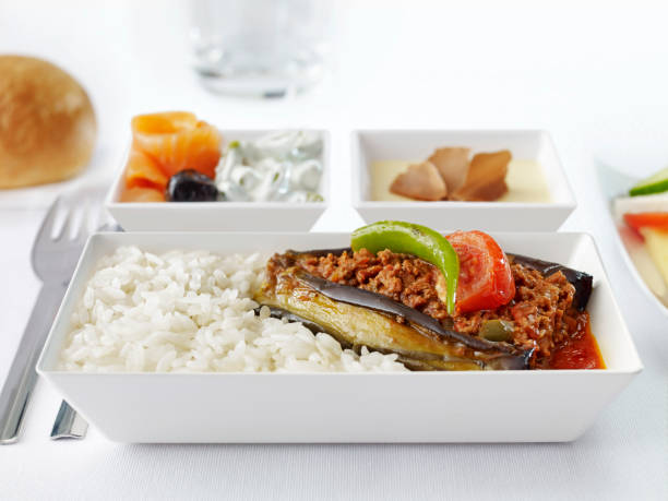 Aubergine and meat dish