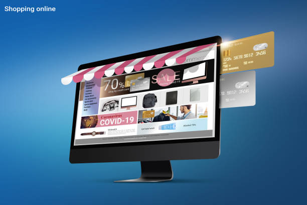 istock website e-commerce sme business shopping online in website on desktop computer 1222522695