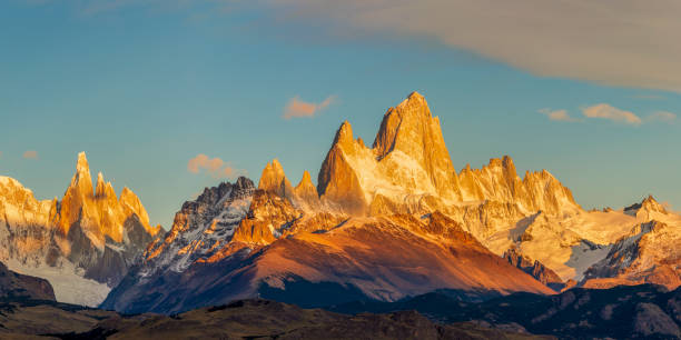 istock Fitz Roy mountain range in Patagonia, Argentina 1222526217