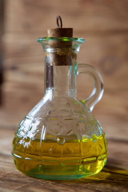 istock A bottle of olive oil is on the table. 1222526283