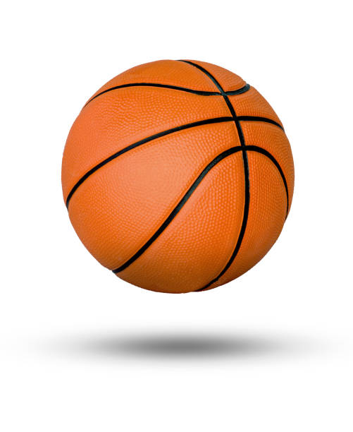 istock Basketball ball over white background. 1222547881