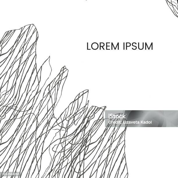 Abstract Frame Drawing Hand Draw Frame Abstract Template Stock Illustration - Download Image ...
